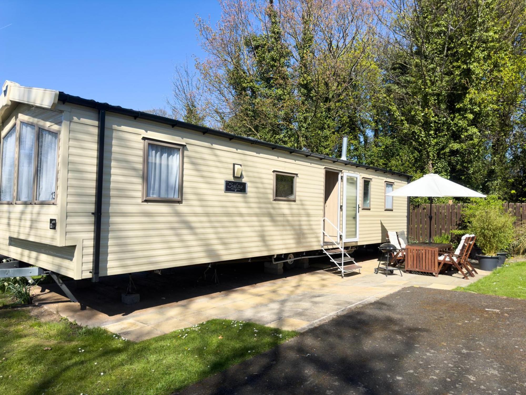 Edinburgh - Seton Sands-Salsa Caravan-Pet Friendly Port Seton Buitenkant foto